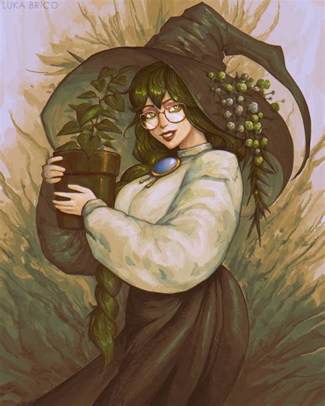 The Little Green Witch and the Magic of Crystals